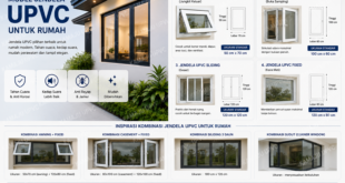 model jendela upvc untuk rumah anda