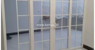 PINTU SLIDING UPVC DAN KACA
