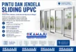 Pintu dan Jendela Sliding UPVC